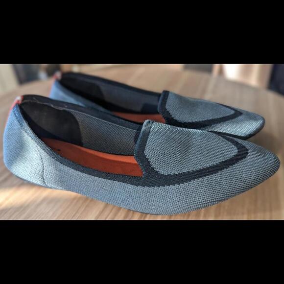 JUDY + Birdies Starling Gray Slip-On Flats- Size 10 - Picture 5 of 8